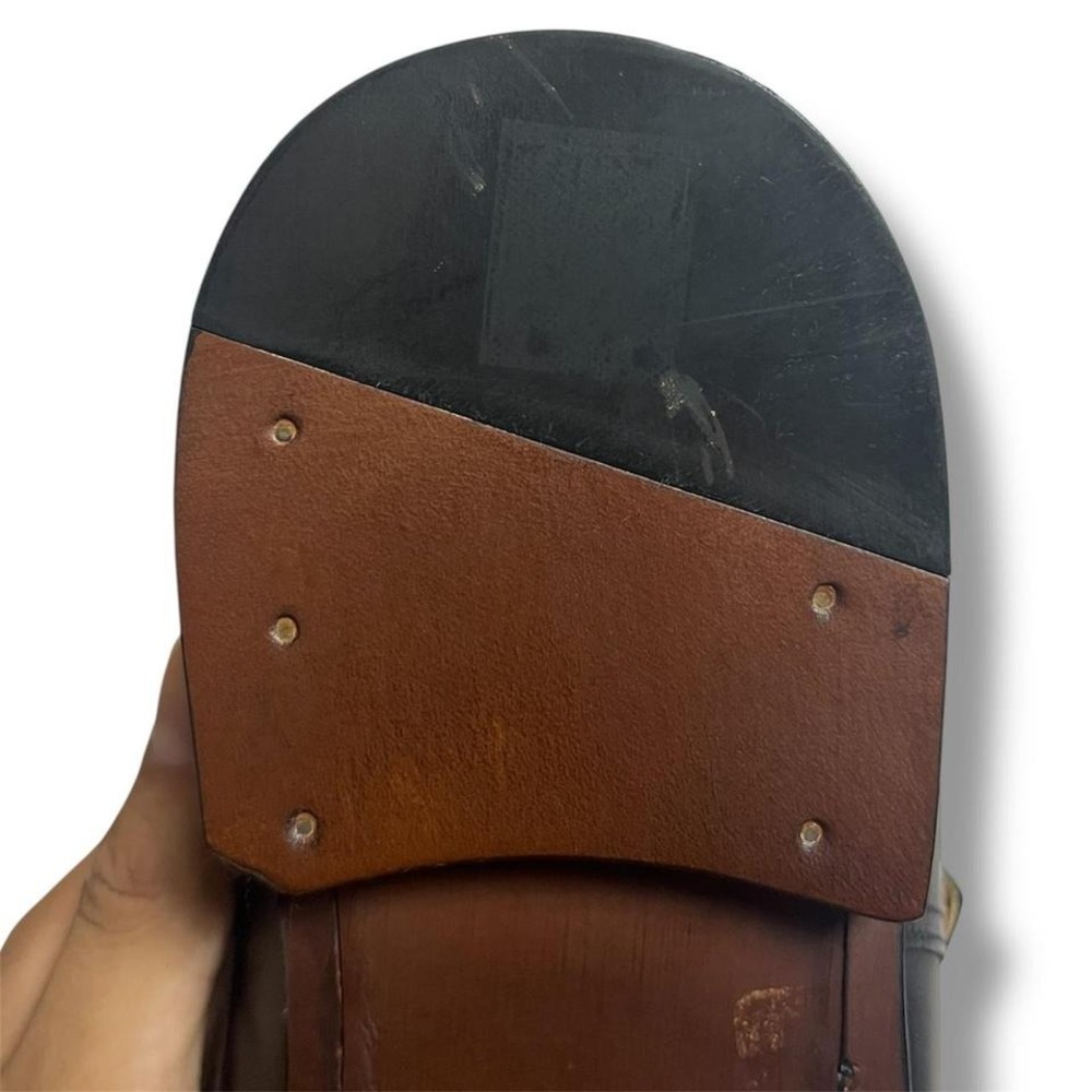 Men Suitsupply Black Double Monk Strap Leather Size EU46 UK12 US13 - Picture 8 of 8